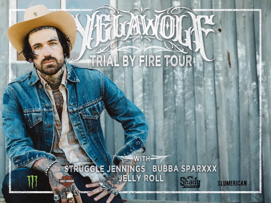 Yelawolf анонсировал даты тура «Trial By Fire Tour». Плюс информация о
