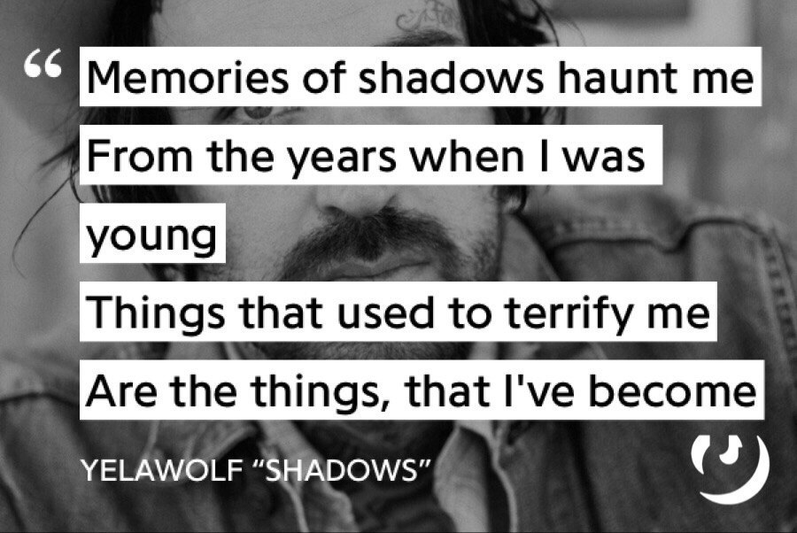 Аннотации Yelawolf'а к треку Shadows